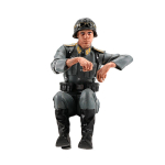 Crew for the VW swimming car (Schwimmwagen) in 1:16, driver Luftwaffe grey, painted