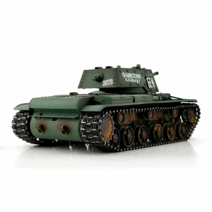 Taigen KV-1 Metalledition, Version grün 1:16 mit BB-Einheit, 360° Turm und V3 Platine