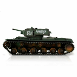 Taigen KV-1 Metalledition, Version grün 1:16 mit BB-Einheit, 360° Turm und V3 Platine