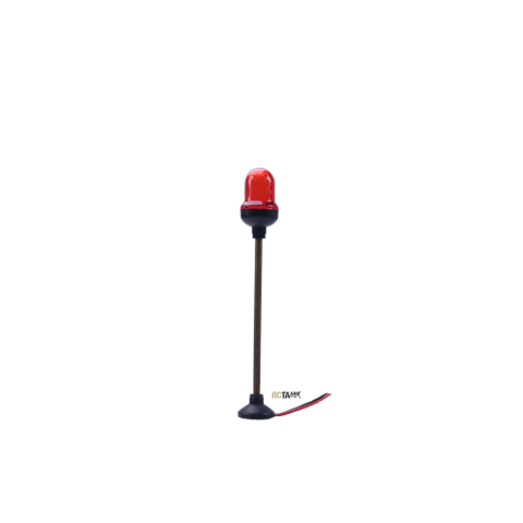 Leopard 2A6 - rotating light with stand in 1:16, light color red 