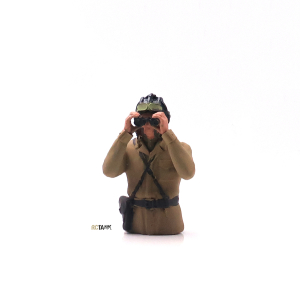 Figur 1/16 - Russischer Panzerkommandant, Halbfigur,...
