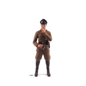 Figur 1/16 - Deutscher Soldat Afrika, montiert und...