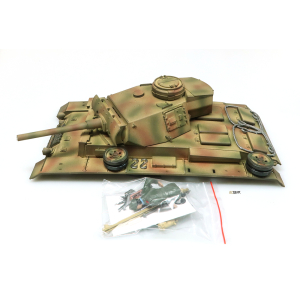Panzer III - komplette Oberwanne mit Turm und...