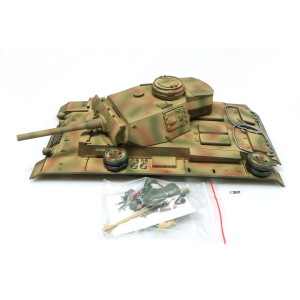 Panzer III - Taigen upper hull with turret, motor, metal...