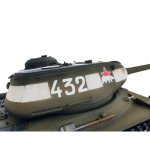 Minimal transport damage: Limited edition: Taigen IS-2, version Russian green with aging, metal edition 1:16 with gun recoil system, Xenon flash, IR battle unit and V3 board  