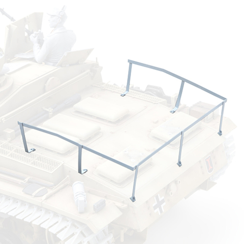 SOL - 1/16 StuG III stowage guardrail made of metal