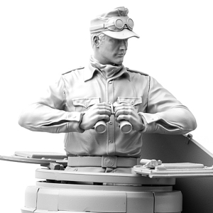 SOL - 1/16 German DAK Tank Commander for Panzer III Aus....