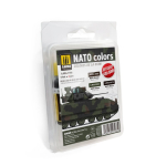 Kit de couleurs NATO, contient 51 ml