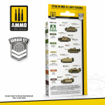 Painting kit StuG III Mid-Late, 1944-1945, content 102ml