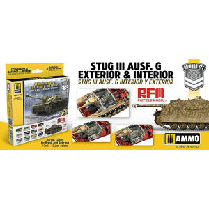 Kit de peinture StuG III Ausf. G kit extérieur et...