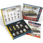 Farbenset SOLUTION BOX MINI – WWII German D.A.K. Vehicles