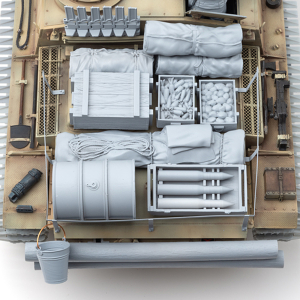 SOL - 1/16 StuG III porte bagages / rangement en...