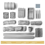 SOL - 1/16 StuG III stowage set 2