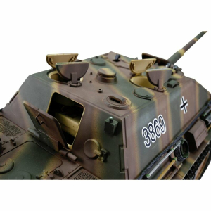 Taigen Jagdpanther in der Metall-Edition in 1:16 mit BB Einheit sowie V3-Platine + Holzkiste