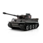 Taigen Tiger I Frühversion V3  in Panzergrau, 1:16 mit BB-Einheit und Metallketten