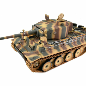 2.4 GHz Tiger I early version V3 Tarn + metal lower hull + Metal Gearboxes + BB 6mm system + Smoke and sound