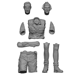 SOL - 1/16  Crew 2 de char Allemand DAK, Panzer III Ausf. J (Das Werk)