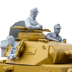 SOL - 1/16 Deutsche DAK Panzercrew, Panzer III Ausf. J...