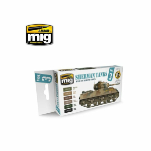 Painting kit Sherman Tanks Vol. 3 (US Marine Corps),...