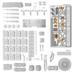 SOL - 1/16 Conversion kit for British SAS 1/4 t Utility...