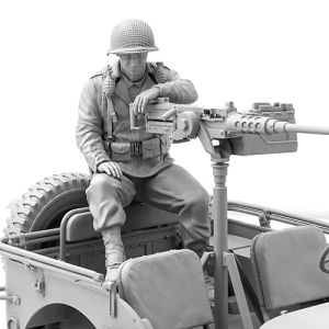 SOL - 1/16 U.S. Army Schütze Cal. 50