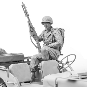 SOL - 1/16 U.S. Army BAR Gunner 