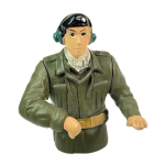 CENTURION - Britische Panzercrew, 2 Figuren in 1/16 bemalt