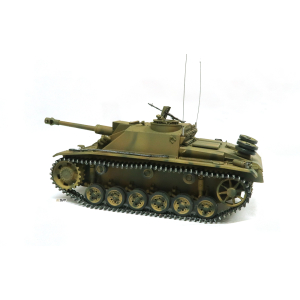 Unique: Taigen StuG III version camouflage, metal edition 1:16 with Servo recoil unit and V3 board 