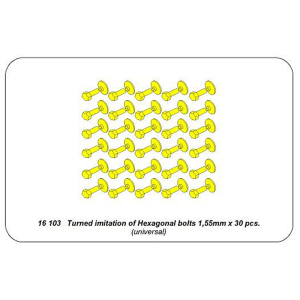 ABER - Turned imitation of Hexagonal bolts, made of...