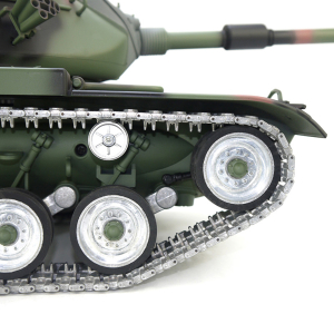 US M60A3 Pro CAMO  in 1:16 mit BB-Einheit / IR-System, Pro Edition (Schwarze Metallketten)