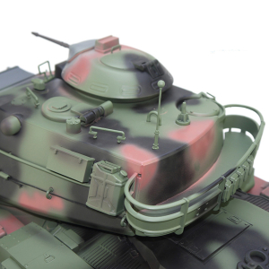 US M60A3 Pro CAMO  in 1:16 mit BB-Einheit / IR-System, Pro Edition (Schwarze Metallketten)