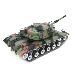 US M60A3 Pro CAMO  in 1:16 mit BB-Einheit / IR-System, Pro Edition (Schwarze Metallketten)