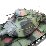 US M60A3 Pro CAMO  in 1:16 mit BB-Einheit / IR-System, Pro Edition (Schwarze Metallketten)
