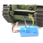 CHURCHILL MK.VII  basic - 1:16 with recoil unit / flash and IR system