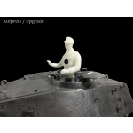 Mato Toys - Königstiger komplett aus Metall in 1:16, RTR-Version mit BB-Einheit Airbrushlackierung Wüste