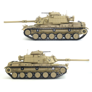 Special Edition: US M60A1 basic - 1:16 with metal gun recoil system/Flash unit/IR system