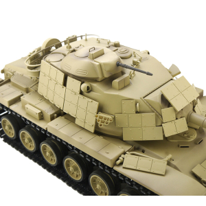 Special Edition: US M60A1 basic - 1:16 with metal gun recoil system/Flash unit/IR system