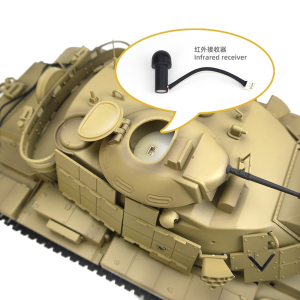 Special Edition: US M60A1 basic - 1:16 with metal gun recoil system/Flash unit/IR system