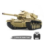 Special Edition: US M60A1 basic - 1:16 with metal gun recoil system/Flash unit/IR system