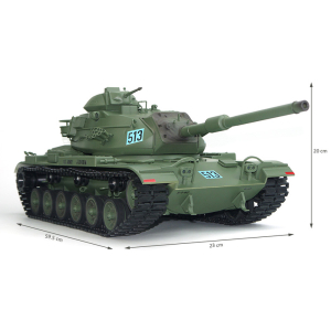 Sondermodell:US M60A3 - Basic  in 1:16 mit Metall Rohrrückzug/Servo + Blitzeinheit / IR-System