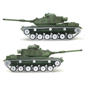 Special Edition: US M60A3 PRO version, 1:16 with metal gun recoil system + flash unit/IR system, metal wheels/tracks/gearbox