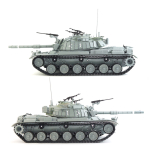 Special edition: M60 W/ERA Israel  basic - 1:16 with metal gun recoil system/Flash unit/IR system