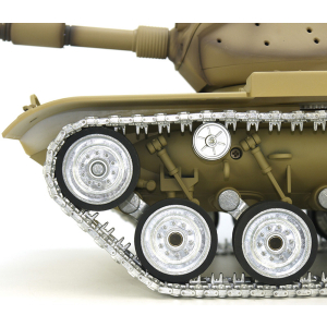 Special edition:US M60A1 PRO version, 1:16 with metal gun recoil system + flasht/IR system, metal wheels/tracks/gearbox