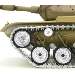 Sondermodell:US M60A1 Pro  in 1:16 mit Metall Rohrrückzug/Blitzeinheit / IR-System, Pro Edition + schwarze Metallketten