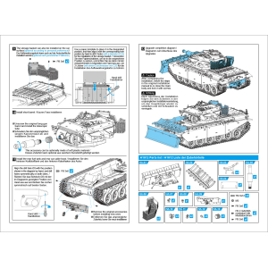 CENTURION - AVRE Kit Set with Metal Dozer for Haya 1/16 Centurion.