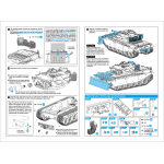 CENTURION - AVRE Kit Set with Metal Dozer for Haya 1/16 Centurion.