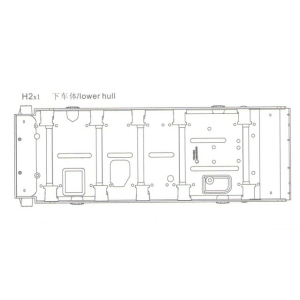 T-55 - lower hull Hooben H2