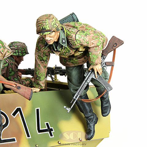 SOL - 1/16 Fantassin allemand 1, sautant
