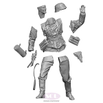 SOL - 1/16 Deutscher MP40-Schütze der Infanterie