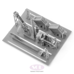 SOL - 1/16 Browning M1919A4 Mitrailleuse de calibre 30